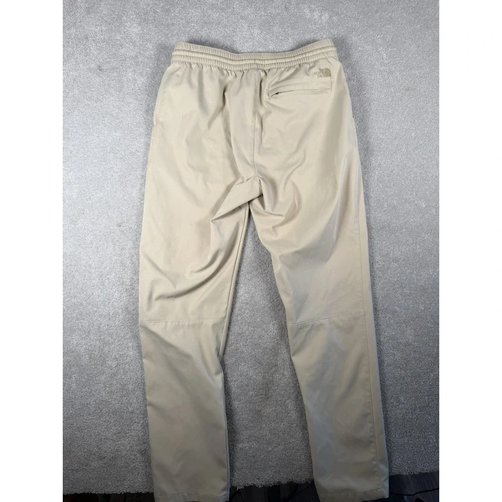 The North Face Standard Jogger Men's‎ Size 30, Tapered Logo Beige Drawstring
